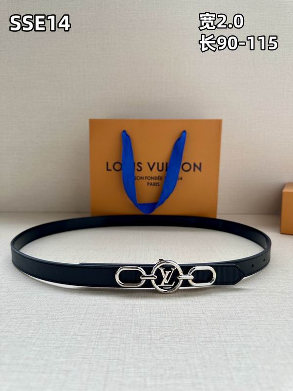 LV belt 20mmX90-115cm 8L (430)