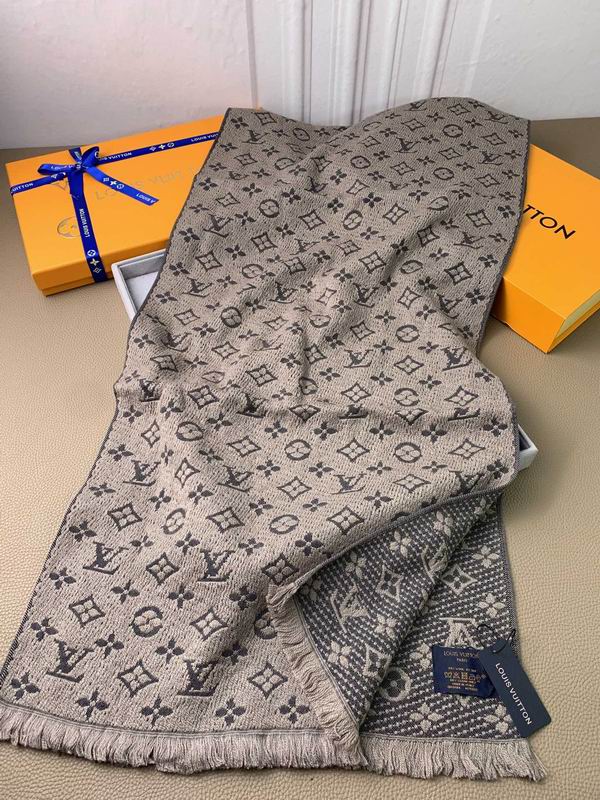 LV scarf 40X185cm 100%羊毛 E (33)