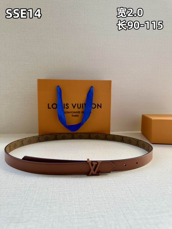 LV belt 20mmX90-115cm 8L (393)