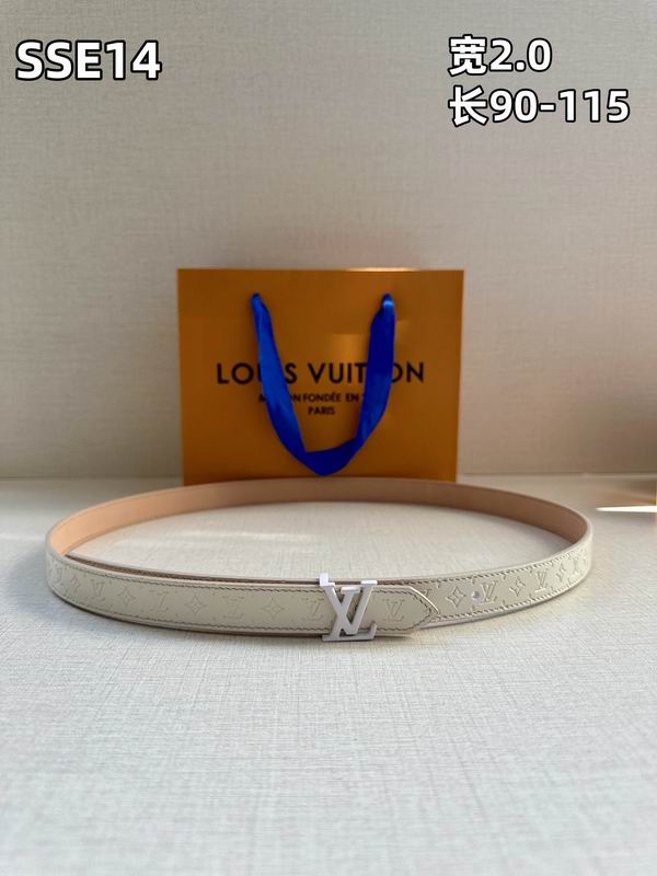 LV belt 20mmX90-115cm 8L (521)