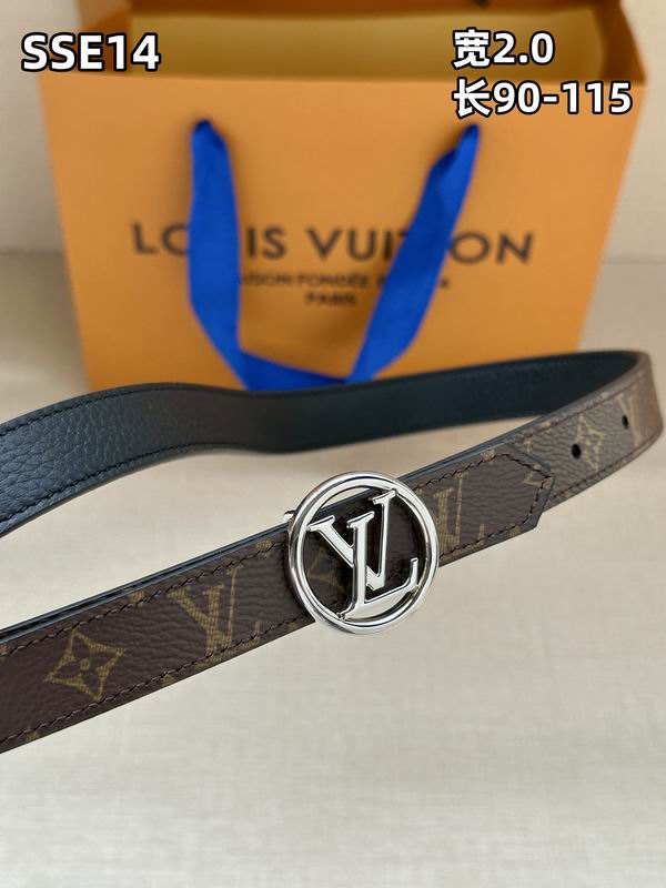 LV belt 20mmX90-115cm 8L (465)