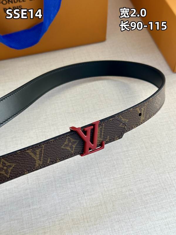 LV belt 20mmX90-115cm 8L (393)