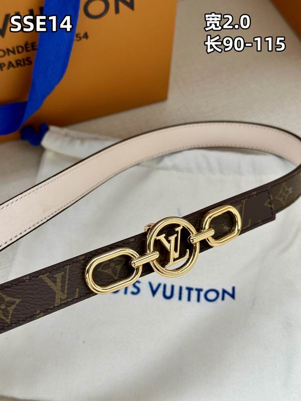 LV belt 20mmX90-115cm 8L (345)