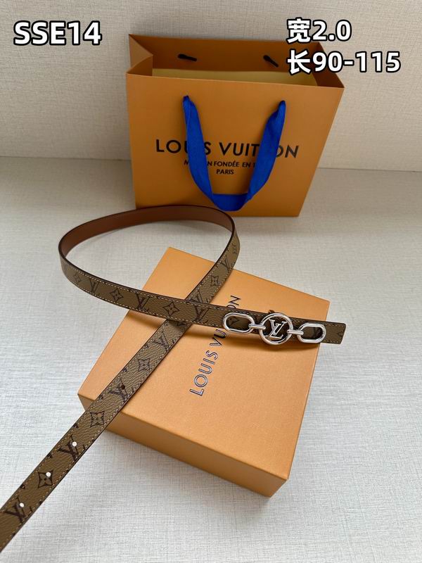 LV belt 20mmX90-115cm 8L (345)