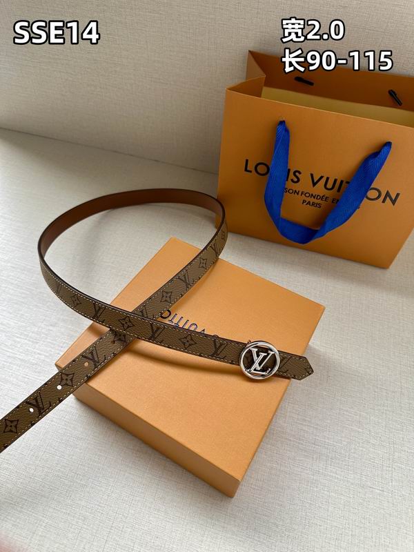 LV belt 20mmX90-115cm 8L (403)