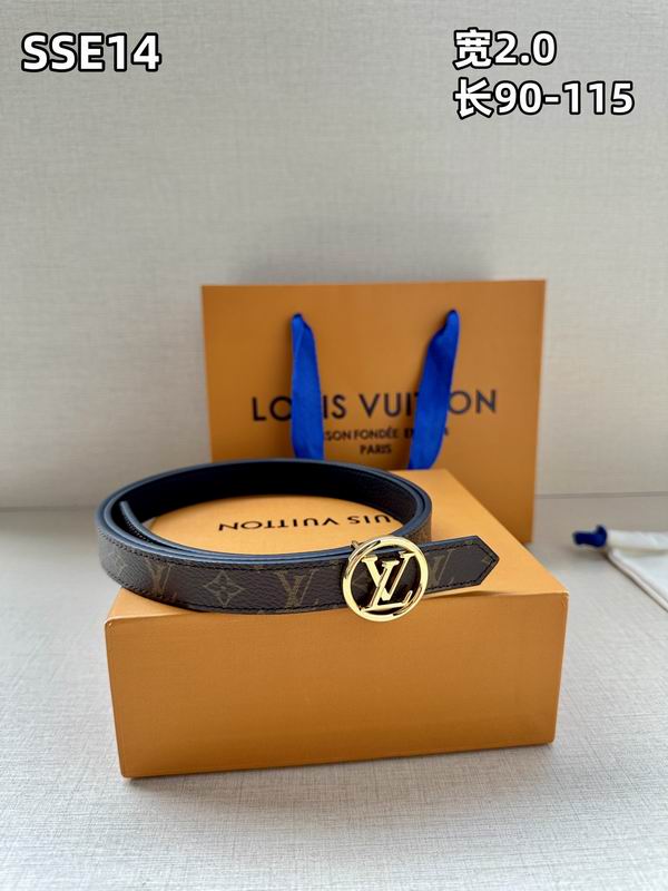 LV belt 20mmX90-115cm 8L (465)