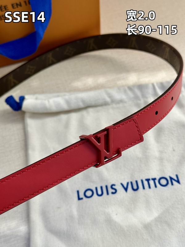 LV belt 20mmX90-115cm 8L (502)