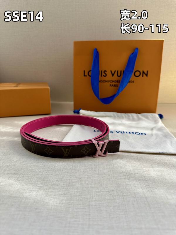 LV belt 20mmX90-115cm 8L (502)