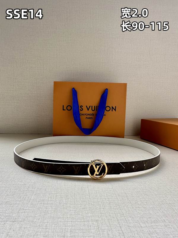 LV belt 20mmX90-115cm 8L (403)