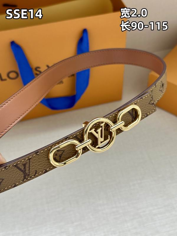 LV belt 20mmX90-115cm 8L (345)