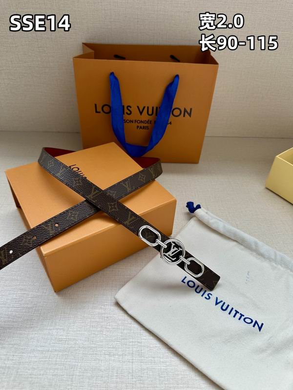 LV belt 20mmX90-115cm 8L (345)