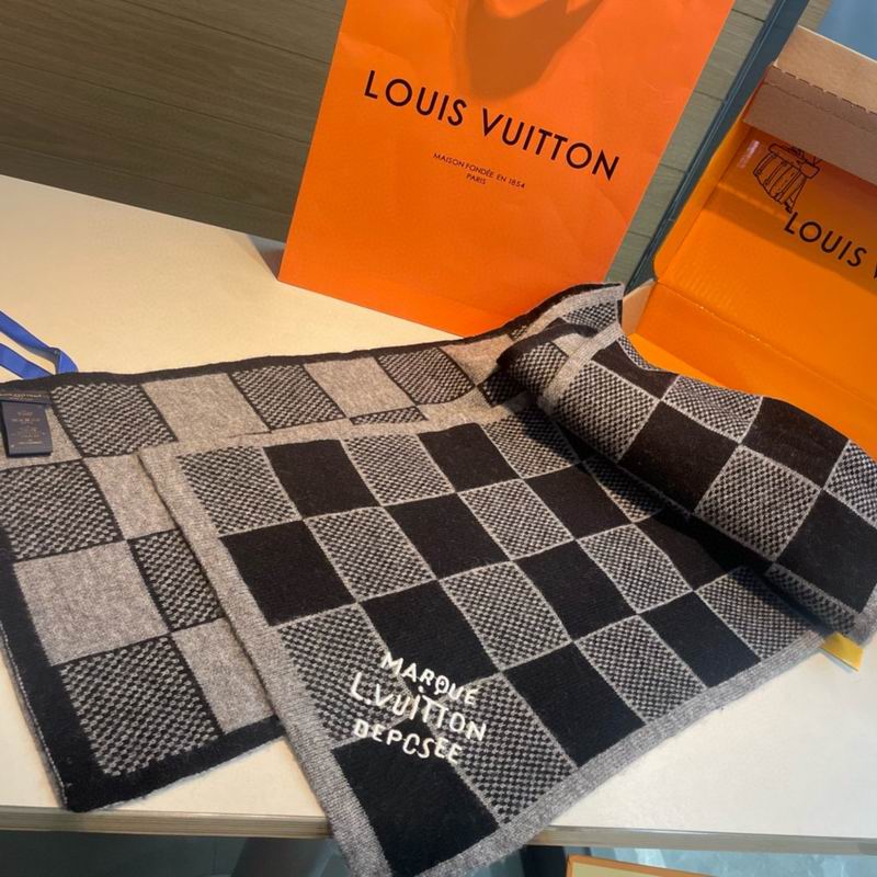LV scarf 30X180cm 100%绵羊毛 E (17)