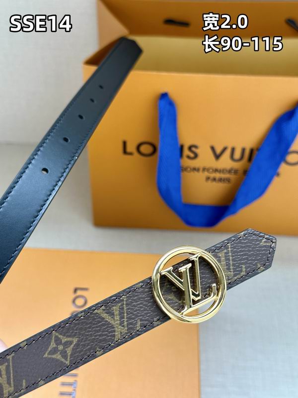 LV belt 20mmX90-115cm 8L (465)
