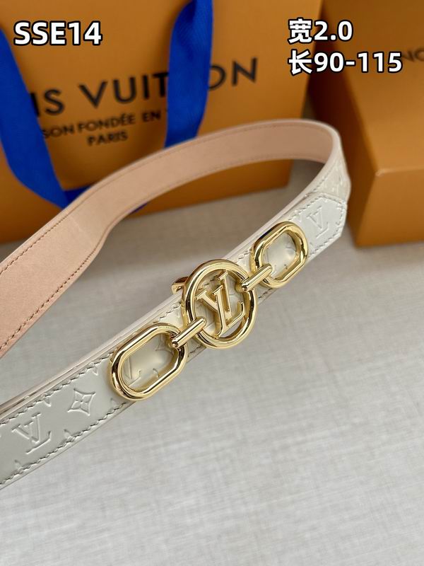 LV belt 20mmX90-115cm 8L (430)