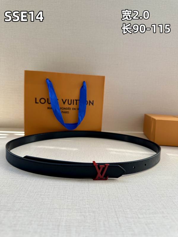 LV belt 20mmX90-115cm 8L (521)