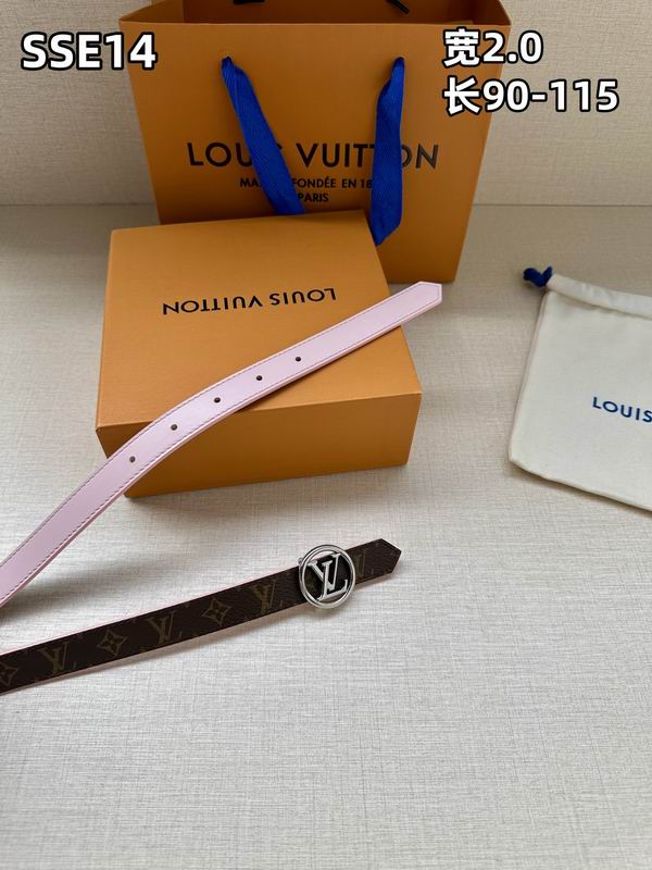 LV belt 20mmX90-115cm 8L (465)