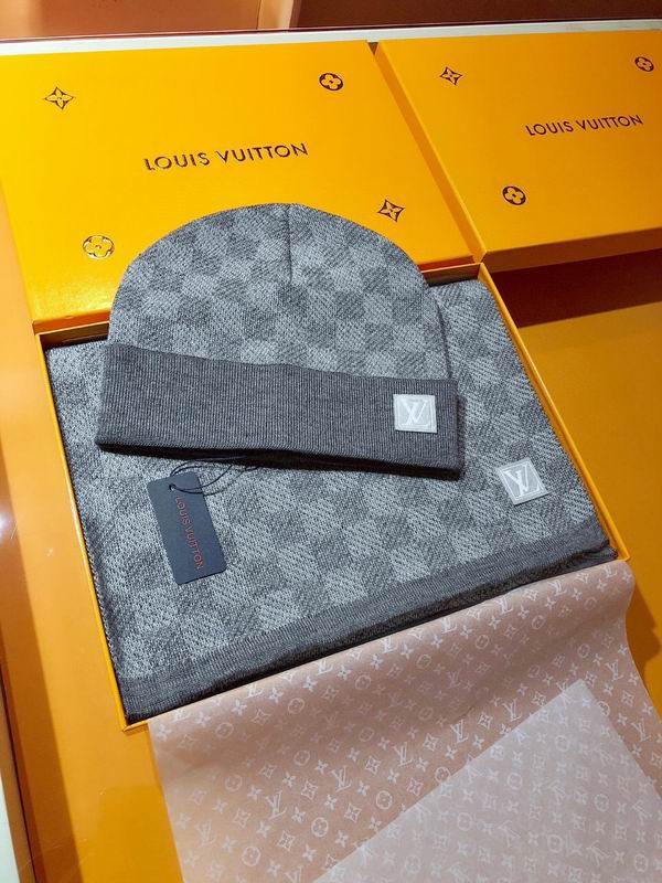 LV Scarf hat 30X180cm E10 (14)