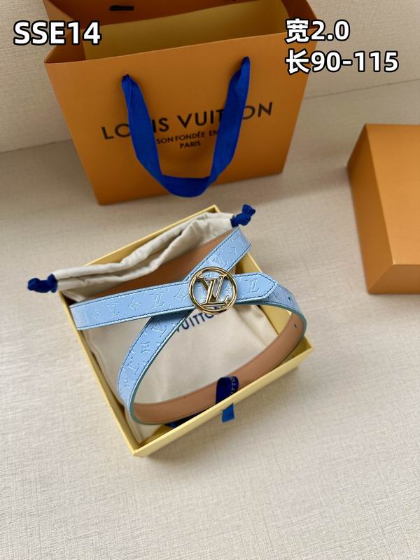 LV belt 20mmX90-115cm 8L (363)