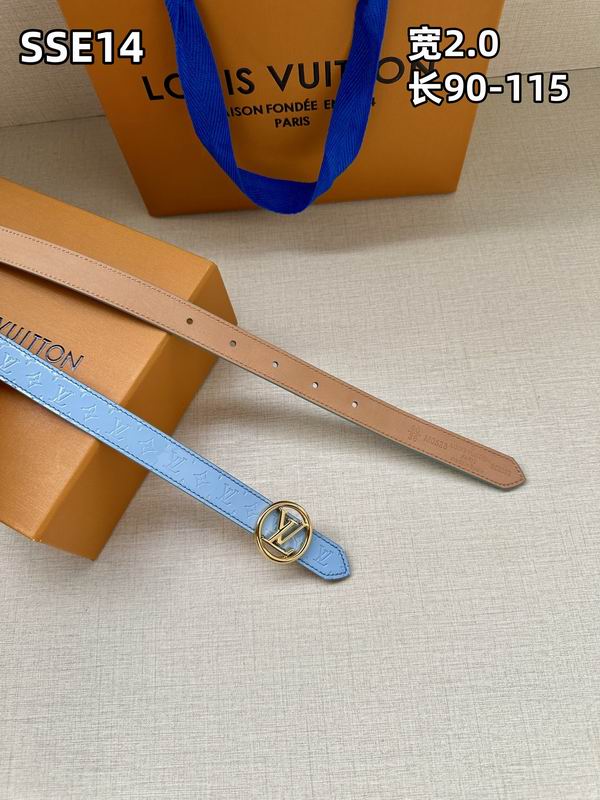 LV belt 20mmX90-115cm 8L (363)