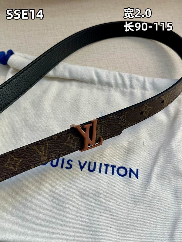 LV belt 20mmX90-115cm 8L (393)
