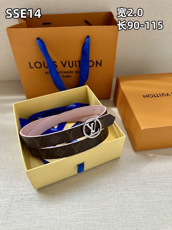 LV belt 20mmX90-115cm 8L (465)