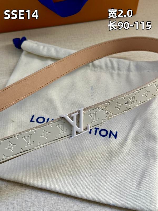 LV belt 20mmX90-115cm 8L (521)