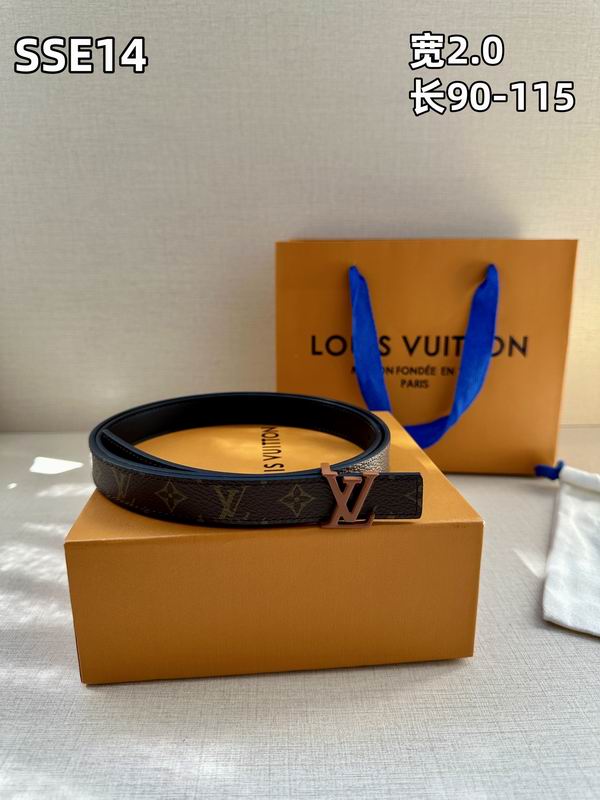 LV belt 20mmX90-115cm 8L (502)
