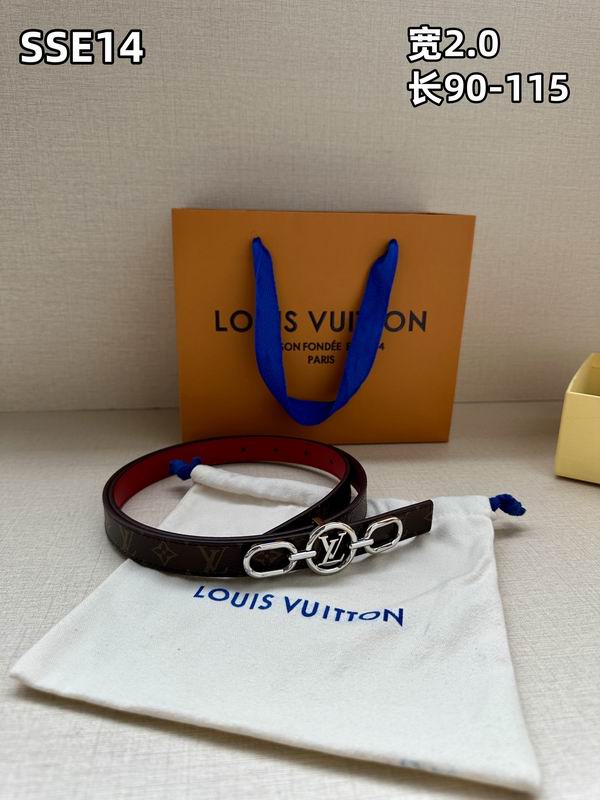 LV belt 20mmX90-115cm 8L (345)