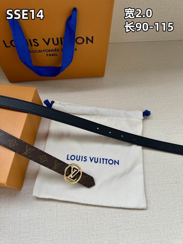 LV belt 20mmX90-115cm 8L (465)