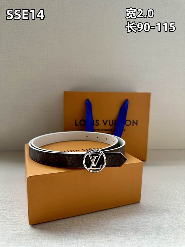 LV belt 20mmX90-115cm 8L (403)