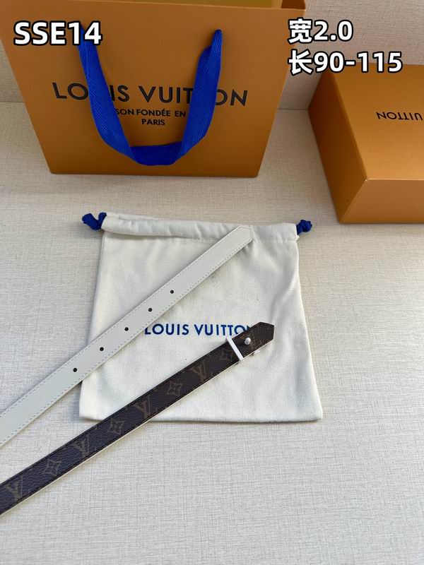 LV belt 20mmX90-115cm 8L (393)