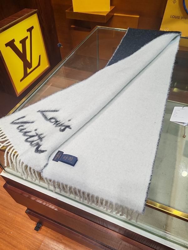 LV scarf 25X220cm 58%绵羊毛 42%羊驼毛 E (2)