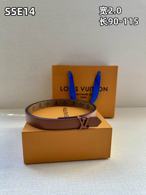 LV belt 20mmX90-115cm 8L (393)