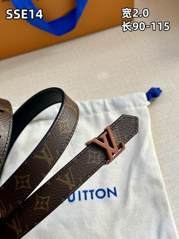 LV belt 20mmX90-115cm 8L (393)