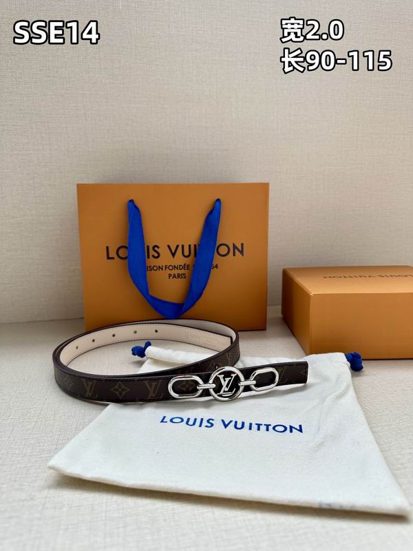 LV belt 20mmX90-115cm 8L (345)