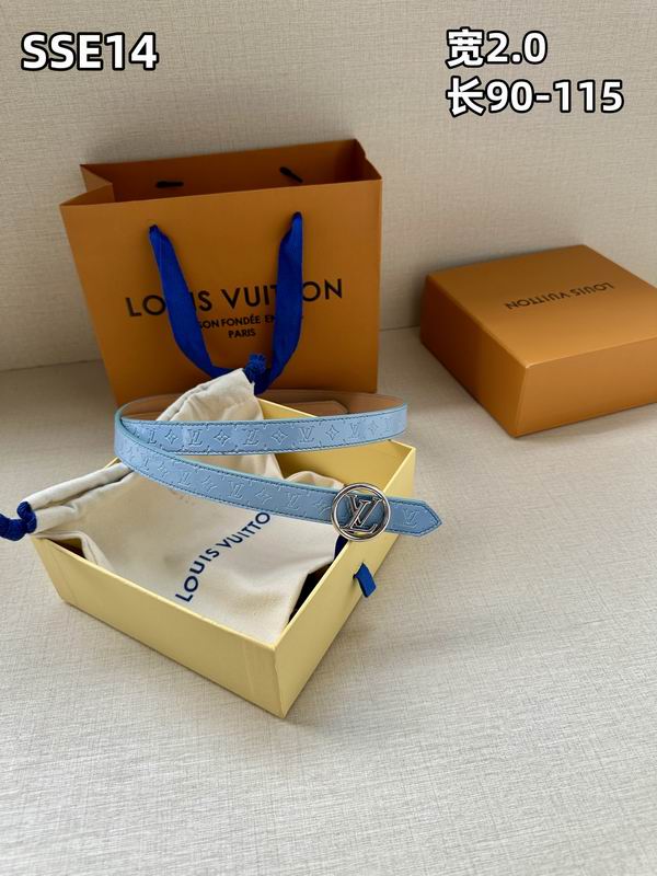 LV belt 20mmX90-115cm 8L (363)