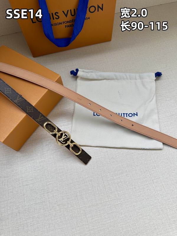 LV belt 20mmX90-115cm 8L (345)