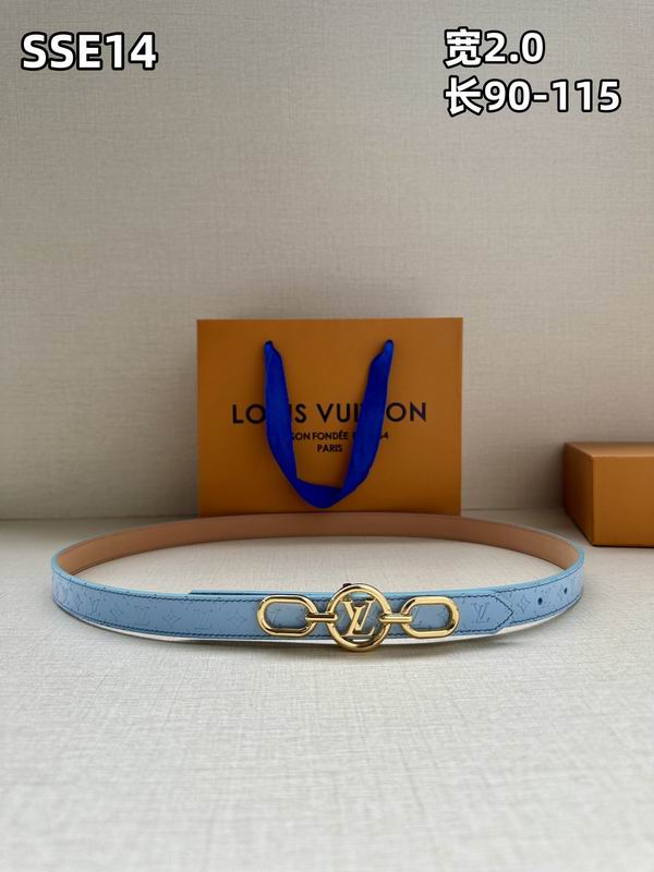 LV belt 20mmX90-115cm 8L (430)