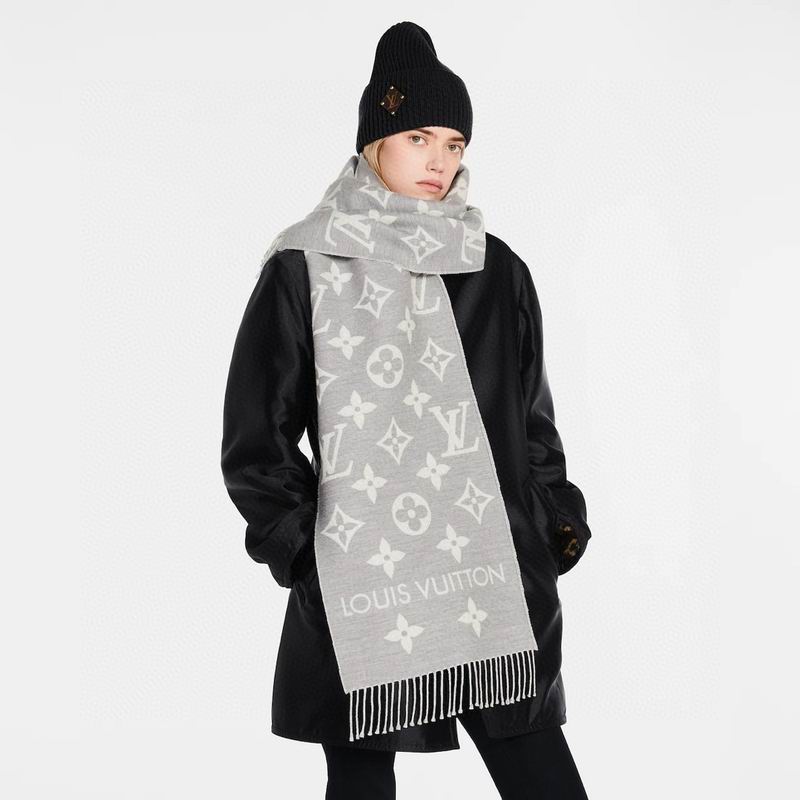 LV scarf 34X186cm 100%羊毛 E (25)