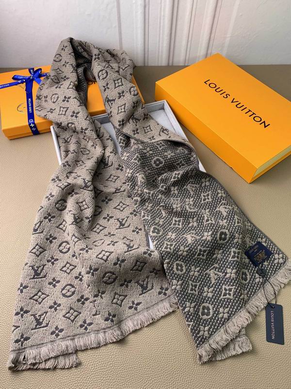 LV scarf 40X185cm 100%羊毛 E (33)