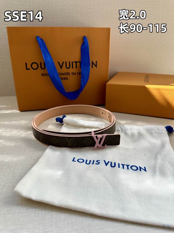 LV belt 20mmX90-115cm 8L (502)