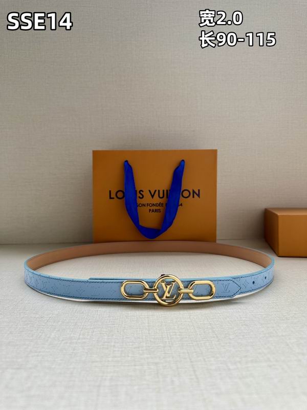 LV belt 20mmX90-115cm 8L (276)