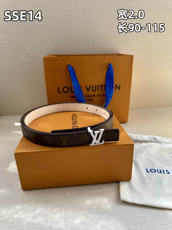 LV belt 20mmX90-115cm 8L (502)