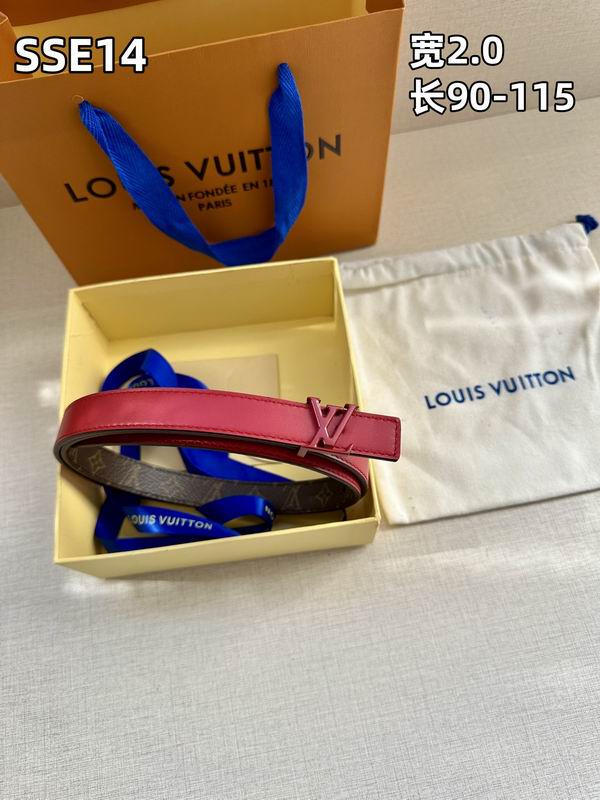 LV belt 20mmX90-115cm 8L (502)
