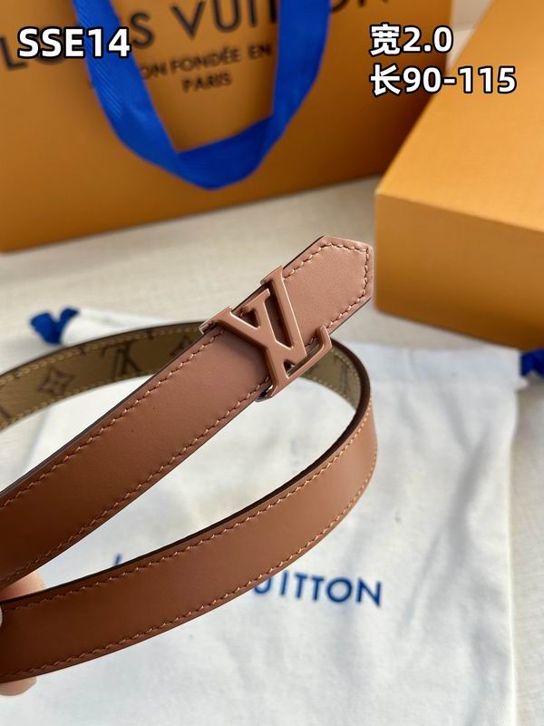 LV belt 20mmX90-115cm 8L (393)