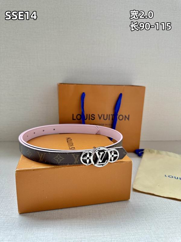 LV belt 20mmX90-115cm 8L (267)