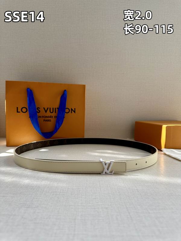 LV belt 20mmX90-115cm 8L (502)