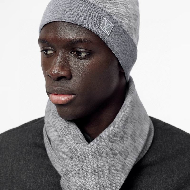 LV Scarf hat 30X180cm E10 (14)