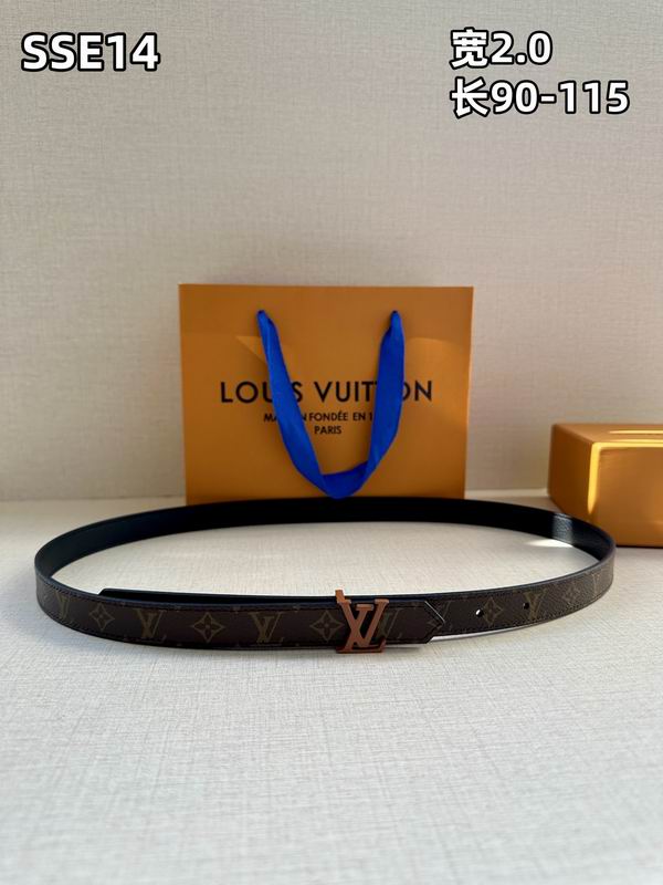 LV belt 20mmX90-115cm 8L (393)