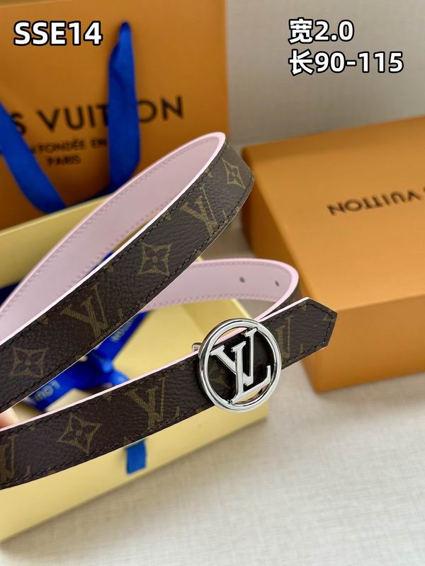 LV belt 20mmX90-115cm 8L (465)